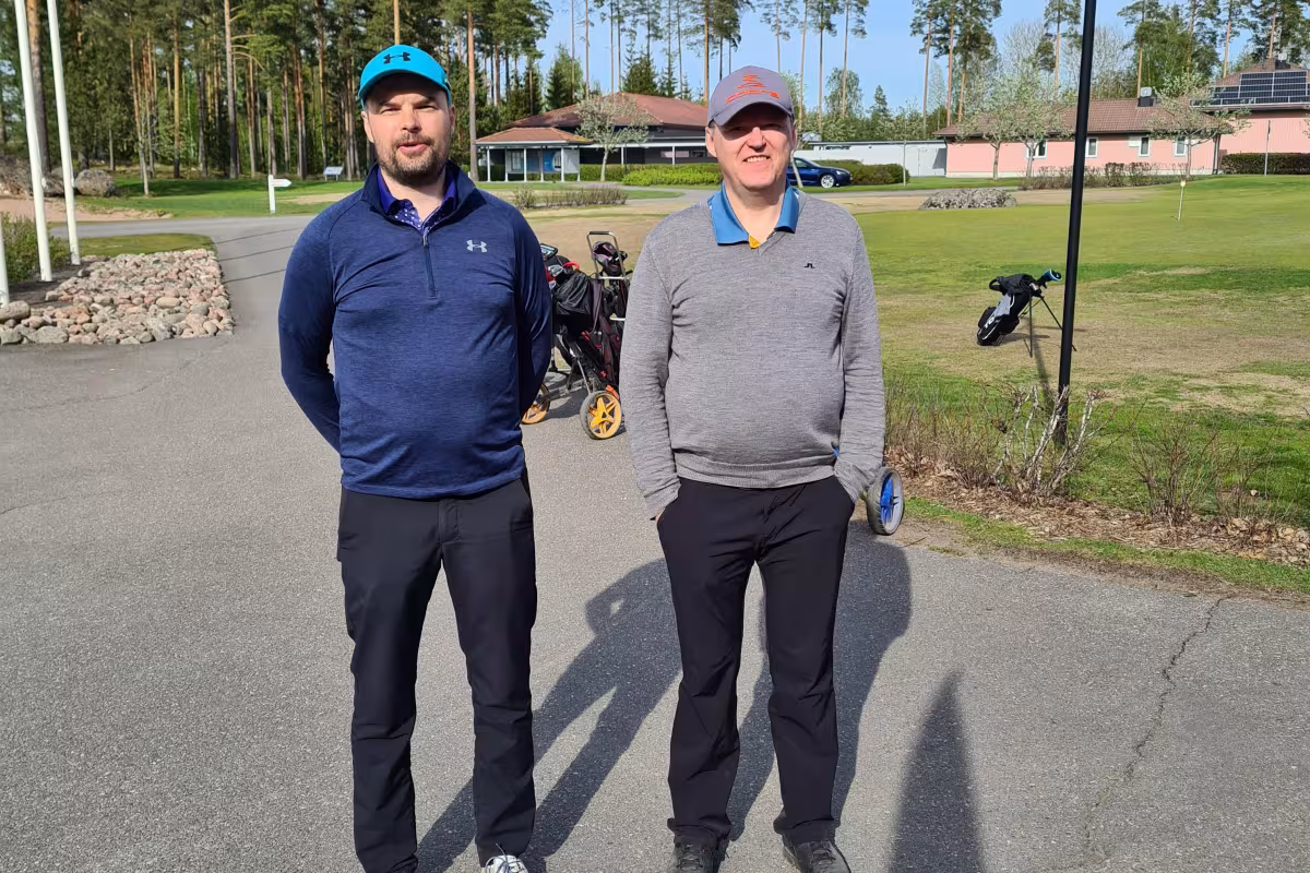 Marko Hooli ja Markku Salminen