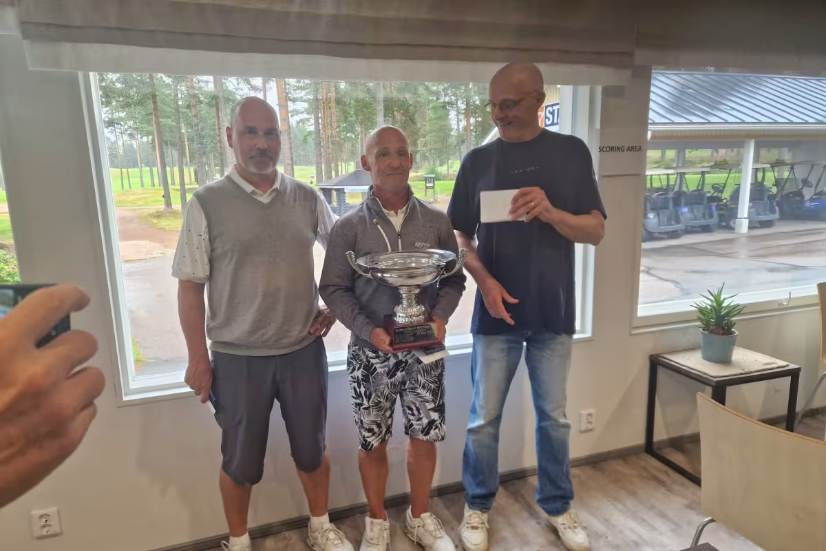 M60 Kymeen Golf voittajat
