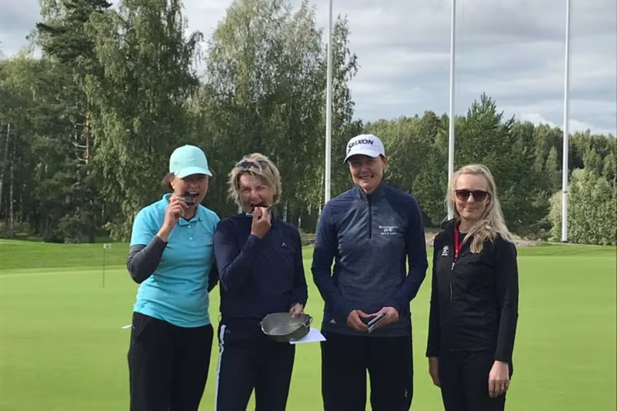 Gitta Kauppi, Minna Kaarnalahti, Virpi Haataja ja Johanna Mustjoki-Purhonen