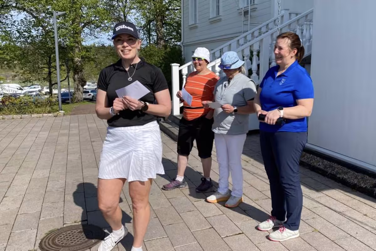 N50-sarjan palkitut Sivelä, Huotari, Lehtonen ja Vainio