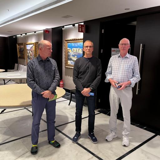 Mestarit Kimmo Mattila, Arto Vainiola, Jussi Uotila