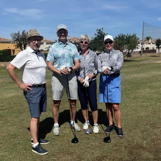 Mar Menorin ensimmäinen lähtö Eero, Jukka, Anne ja Tuija