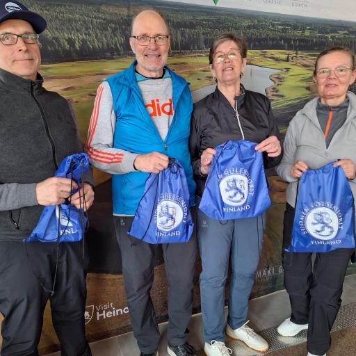ronssia Cookella Esa Mustonen, Rolf Sjöberg, Leena Sjöberg ja Virpi Loberg