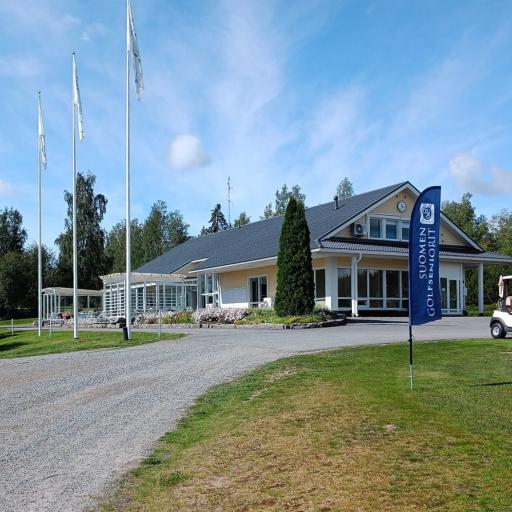 Lakesidegolf klubitalo aamusumun jälkeen - Kuva Sesto Mäkelä