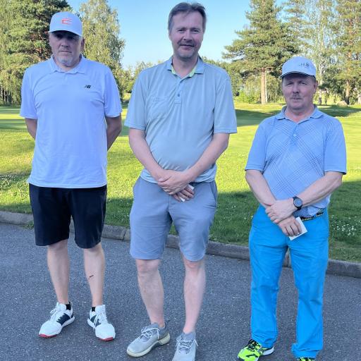 M50 vas. 2. Petri Karppinen 1. Tuomas Lehtonen 3. Ari Tarkkanen