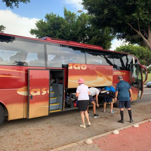 Bussiyhtiö Casado oli aina täsmällinen, homma hoitui tip top.