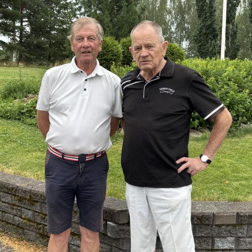 Tawast Golfin joukkue Heikki Aaltonen, Martti Hossi ja Lauri Lindberg (ei kuvassa)