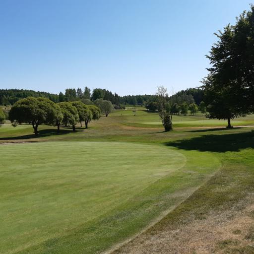 Yleisnäkymä Espoon Golfista ennen kilpailua.