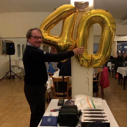 "SGS 40 vuotta!" iloitsee pj Heikki Hallaranta