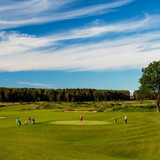 Tilaa ja väljyyttä on Gorki Golfissa tarjolla yllin kyllin.