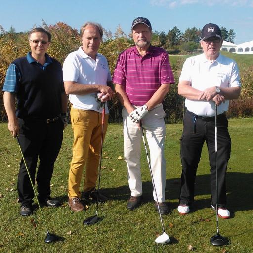 Unkari, Balaton 2013, vasemmalta Timo Tenninen (CM), Risto Ikäheimo (JJ), Vesa Ekholm (CM) ja Ilkka Säiläpohja (JJ)