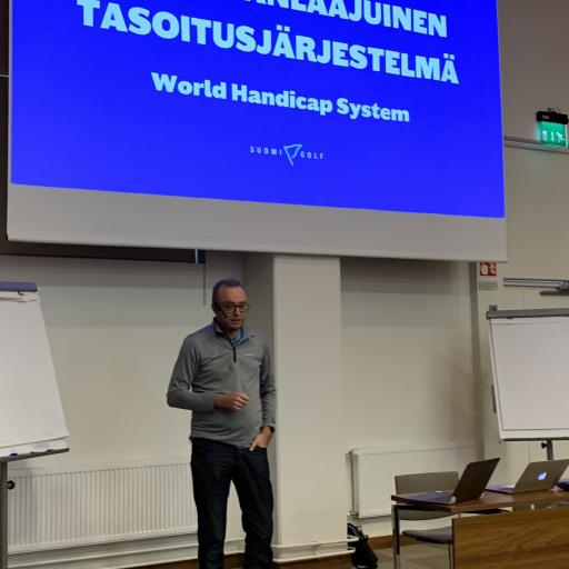 Mika Wikström ja WHS tasoitusjärjestelmä