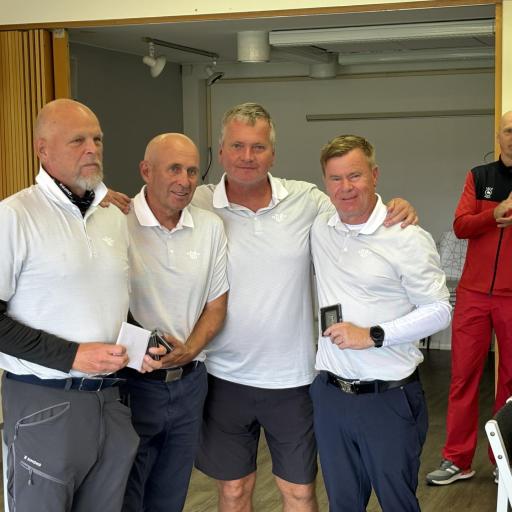 GPi:n hopeajoukkue: Markku Parviainen, Markus Heikkilä, Jukka Lintula ja Jukka Pajunen