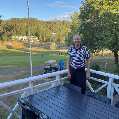 Finaali M60: Sarjan M60 kakkonen Pekka Ruuskanen (Jyväs-Golf).
