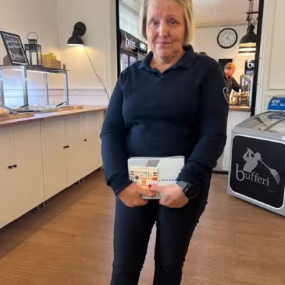 Sarjan N65 voittaja Leila Vairinen. Kuva: Minna Mäkinen