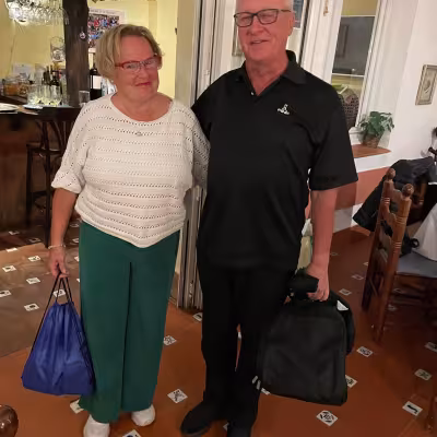 Long Stay mestarit Merja Virtanen ja Pertti Lehikoinen