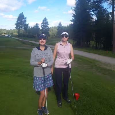 Leidit lähdössä ladulle
