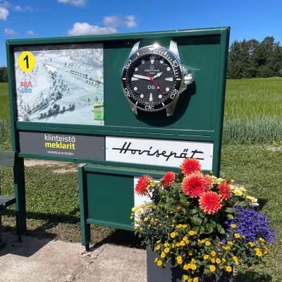 Vaasan Golfin kenttä on todella kauniisti ja hyvin hoidettu