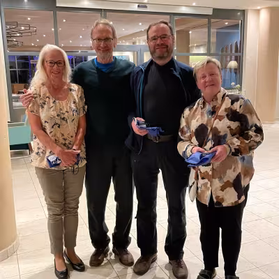 Paula, Hannu, Markku ja Minna