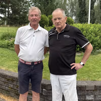 Tawast Golfin joukkue Heikki Aaltonen, Martti Hossi ja Lauri Lindberg (ei kuvassa)