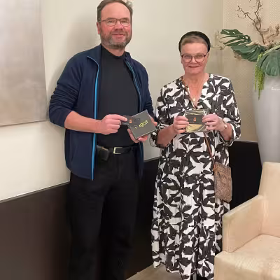 Toisen vkon mestarit Markku Kyytsönen ja Asta Vitikainen