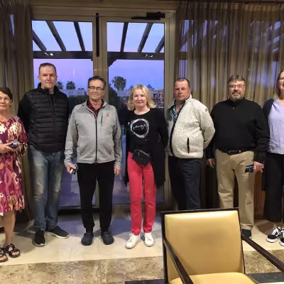Voittajat Arja Heinomäki, Jarkko Rannisto, Olli Poropudas, Gina Wasama, Teppo Mikkola, Tapio Pihlajanmäki, Marja-Leena Lähteenmäki
