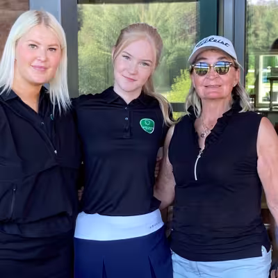 N65 1. Leila Tuominen, Salo Golf oikealla.