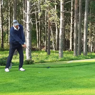 Pickalan Raimo Pasanen avaa kisan Ruukissa.